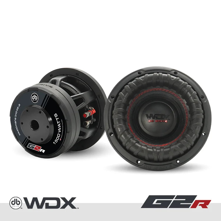 Wdx8g2r.2: 8 In. Dual 2-ohm Subwoofer - Db Drive