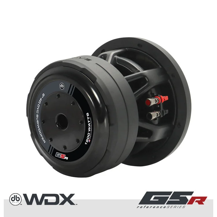 (open Box) Wdx8g5r.4: 8 In. Dual 4-ohm Subwoofer - Db Drive