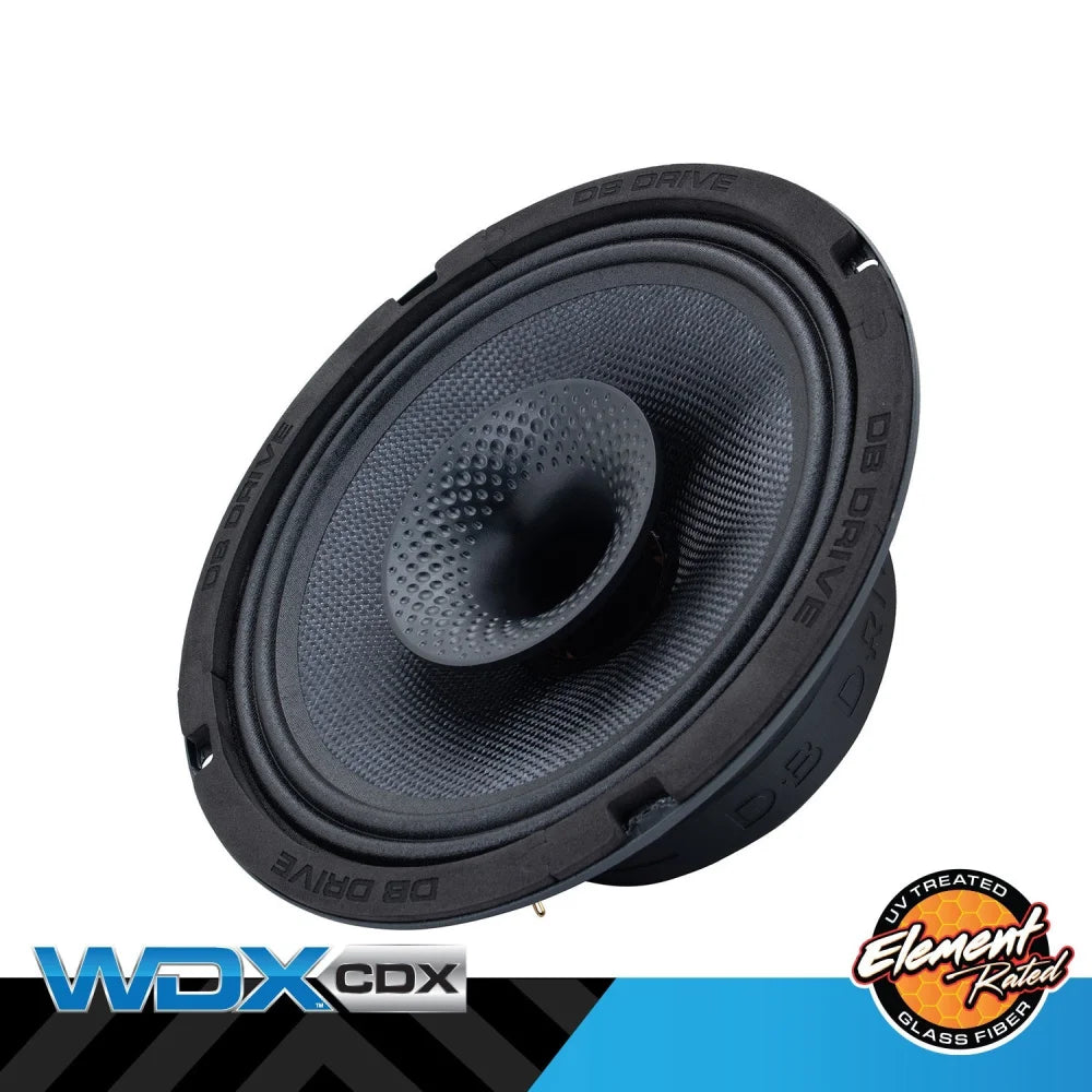 Wdx8moto-cdx: 8 In. 2-way Loudspeaker W/rear Mounted Comp.