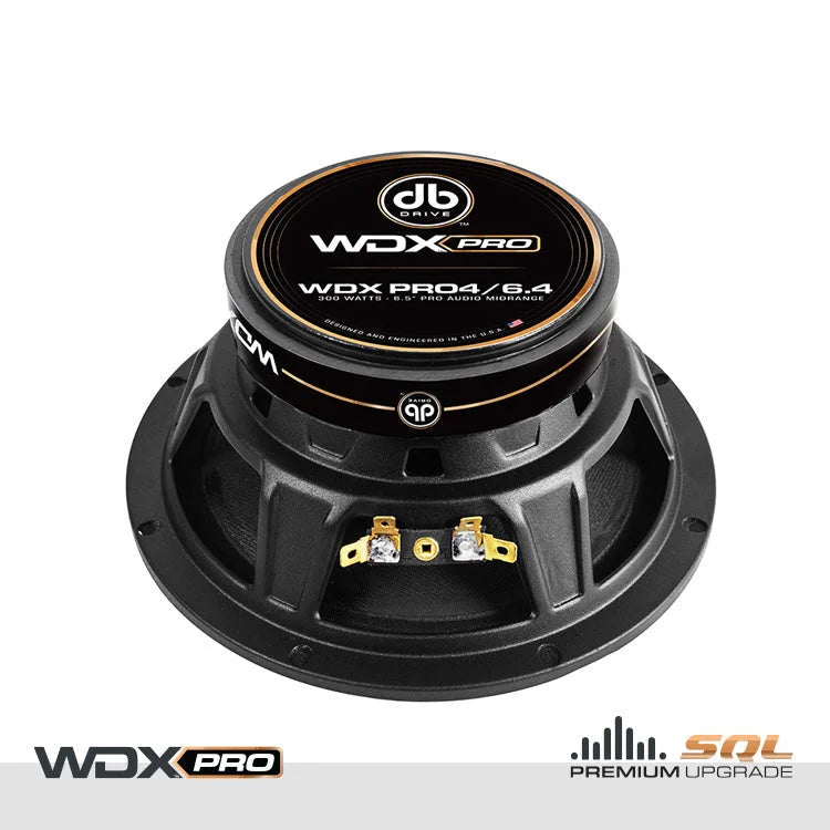 Wdxpro4/6.4: 6.5 In. Wide Frequency Range - Pro Audio