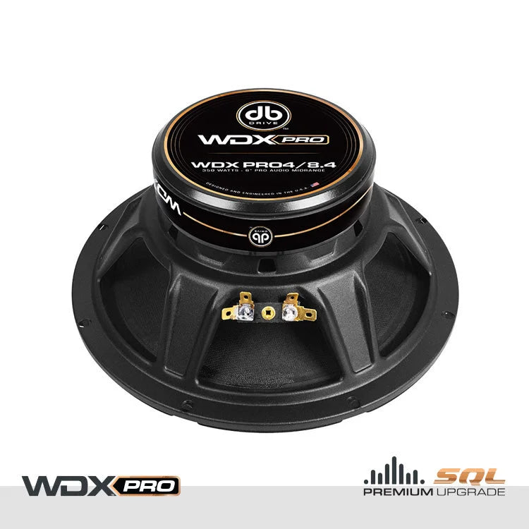 Wdxpro4/8.4: 8 In. Wide Frequency Range - Pro Audio