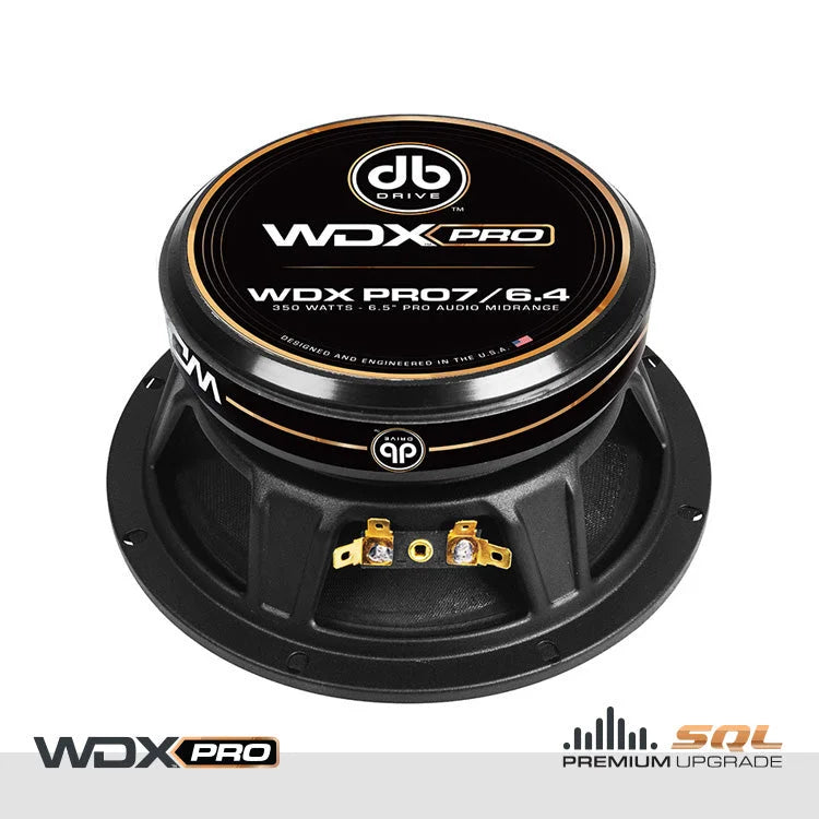 Wdxpro7/6.4: 6.5 In. Wide Frequency Range - Pro Audio