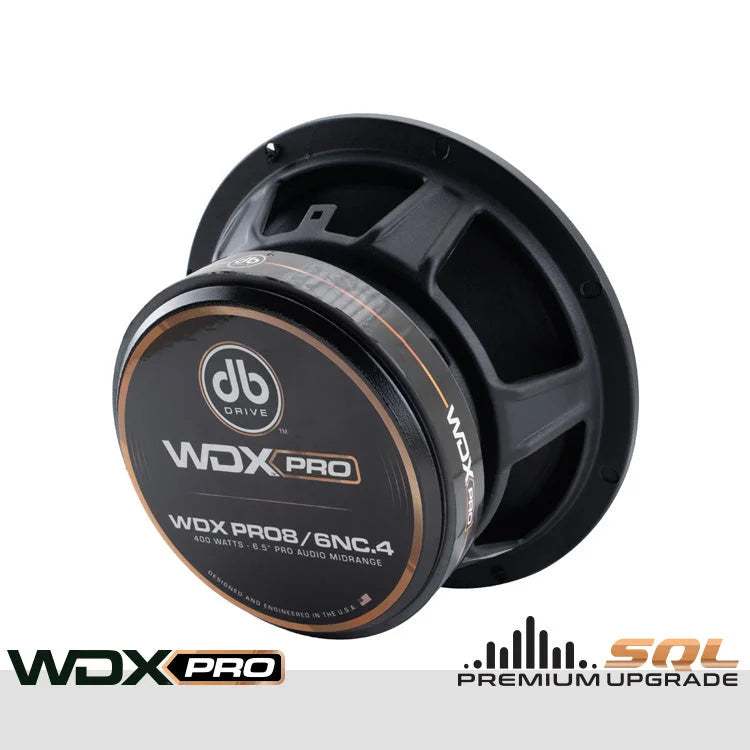 Wdxpro8/6nc.4: 6.5’’ Neo-charged Pro Audio Midbass (1 Pair)