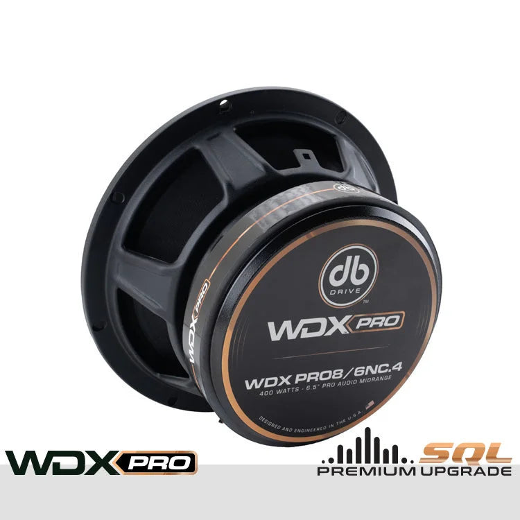 Wdxpro8/6nc.4: 6.5’’ Neo-charged Pro Audio Midbass (1 Pair)