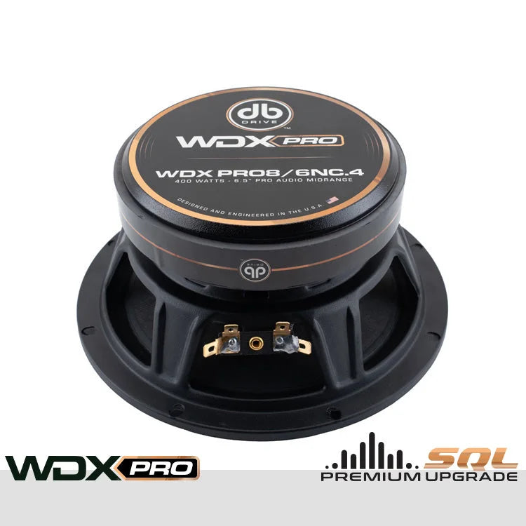 Wdxpro8/6nc.4: 6.5’’ Neo-charged Pro Audio Midbass (1 Pair)