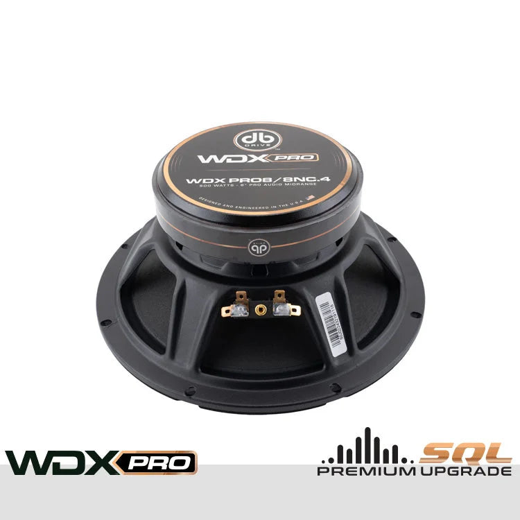 Wdxpro8/8nc.4: 8’’ Neo-charged Pro Audio Midbass (1 Pair)