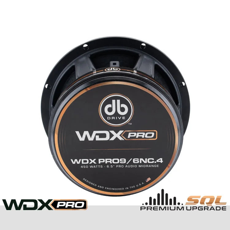 Wdxpro9/6nc.4: 6.5’’ Neo-charged Pro Audio Midbass (1 Pair)