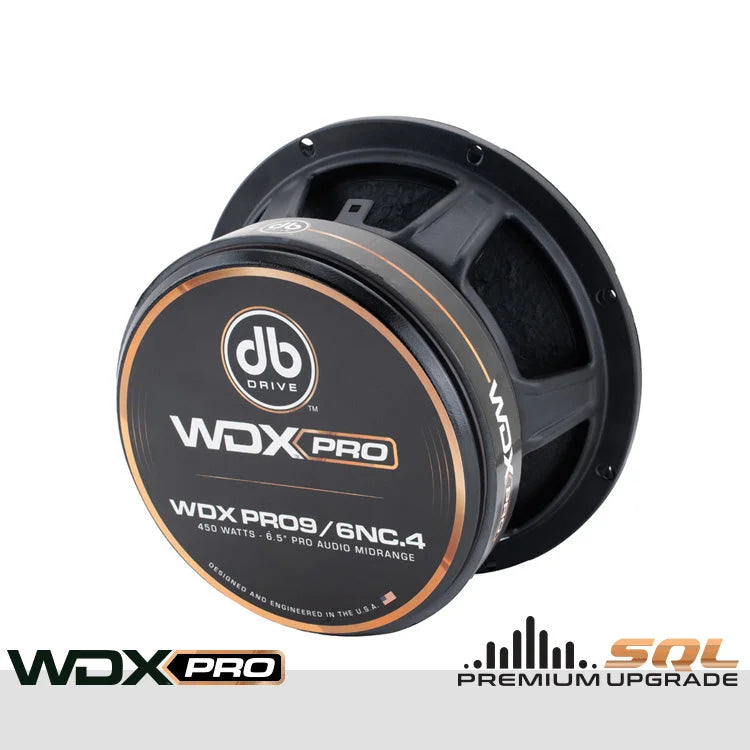 Wdxpro9/6nc.4: 6.5’’ Neo-charged Pro Audio Midbass (1 Pair)