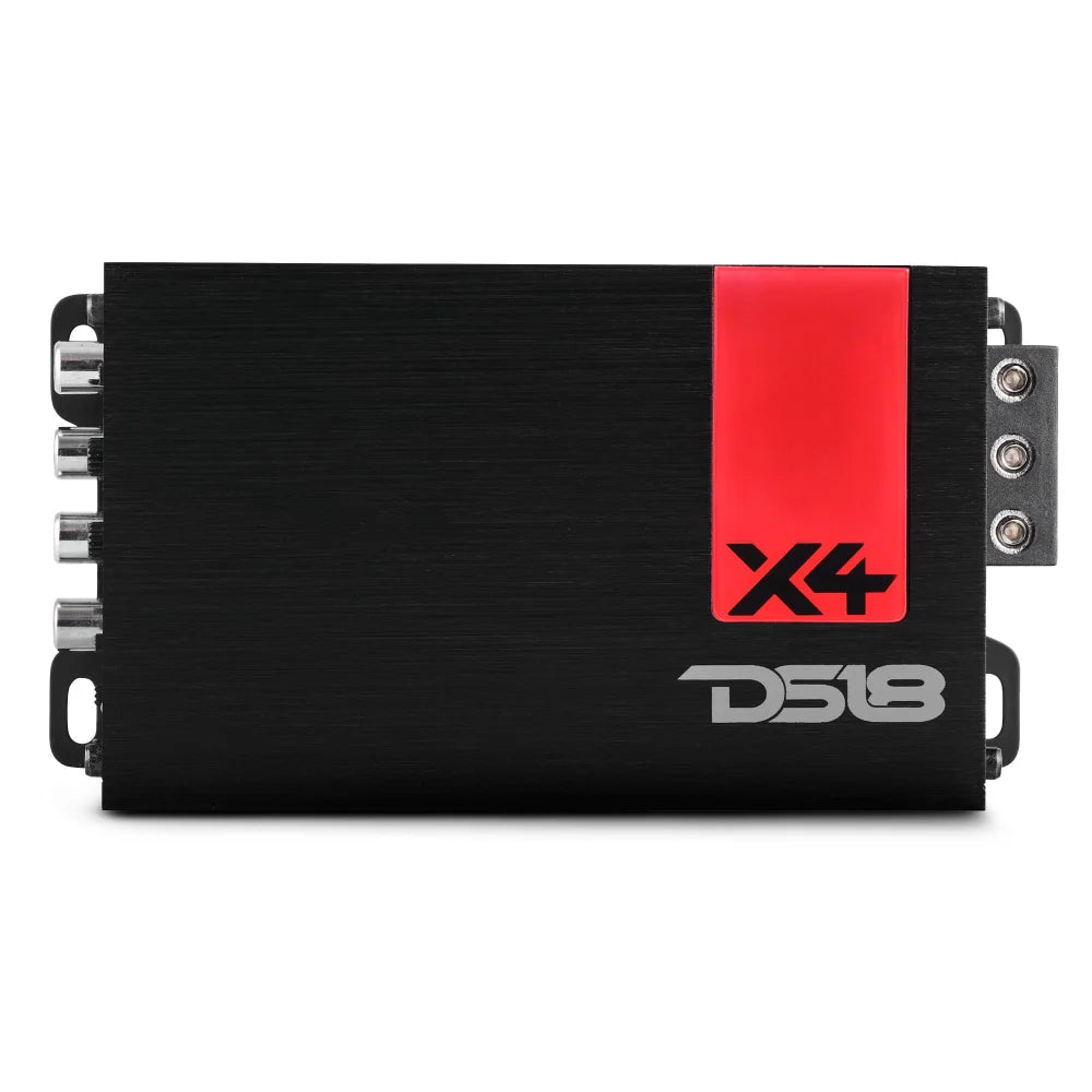 X 4-channel Ultra Compact Class d Amplifier 4 70 Watts Rms