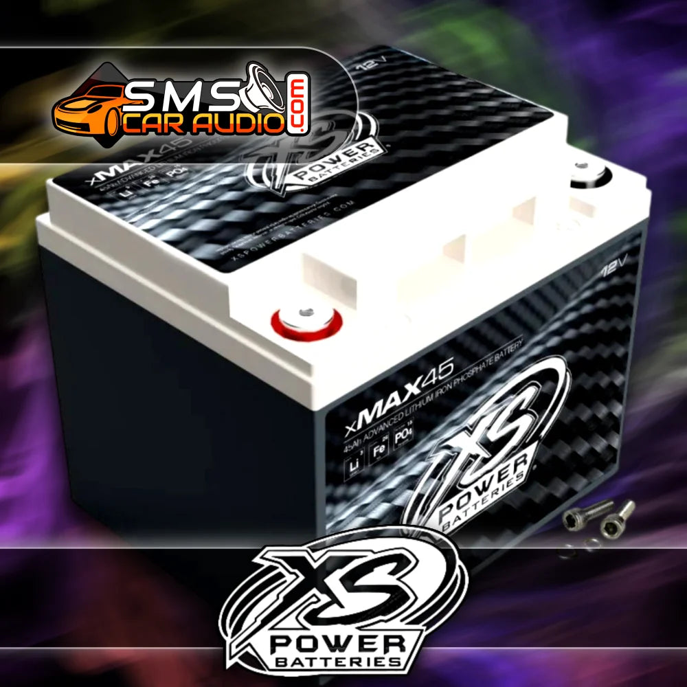 Xmax 45 Xs Power Lithium Battery - Sms Car Audio