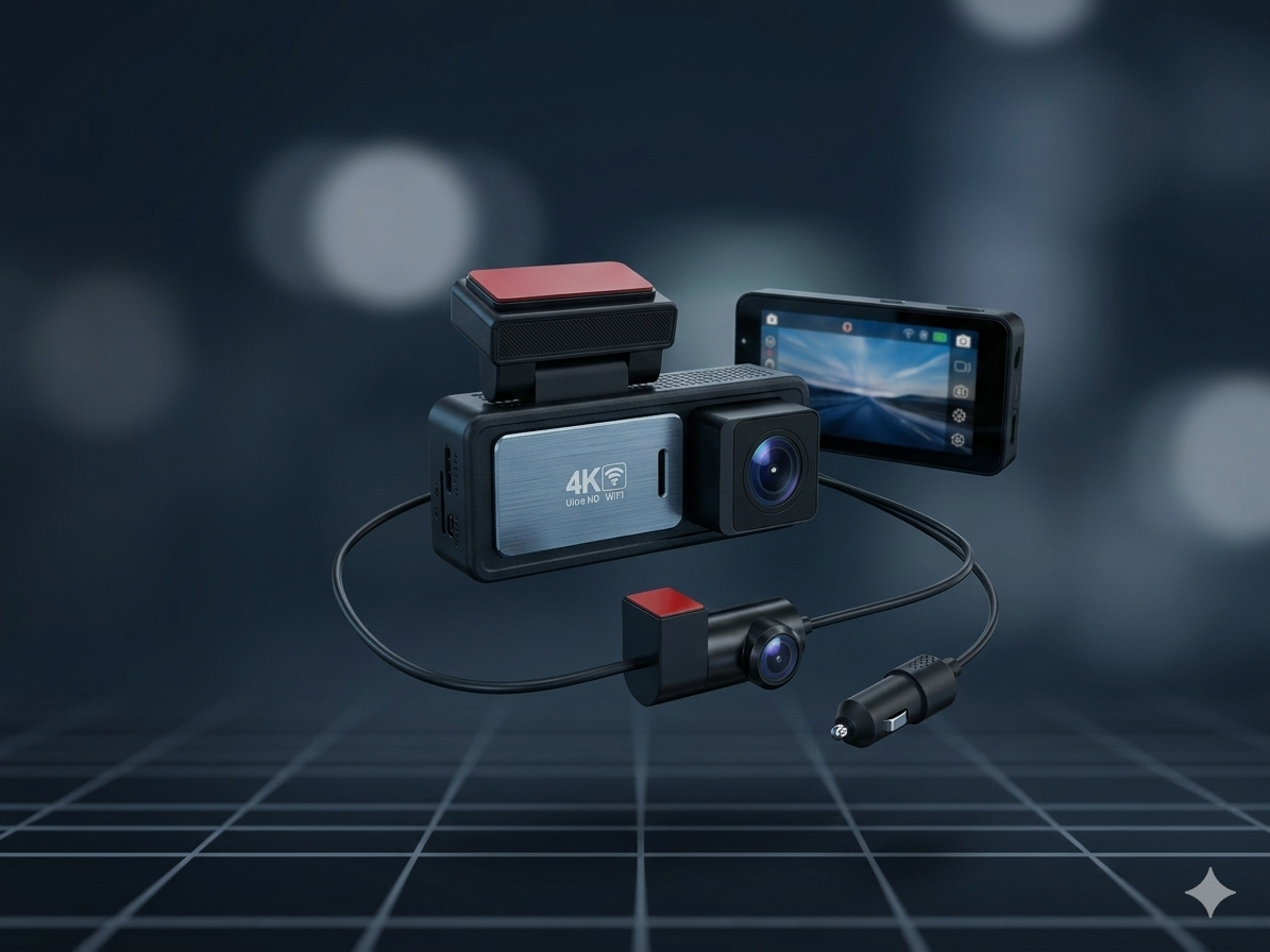 Dash camera and reverse camera products for vehicle safety and visibility at SMS Car Audio