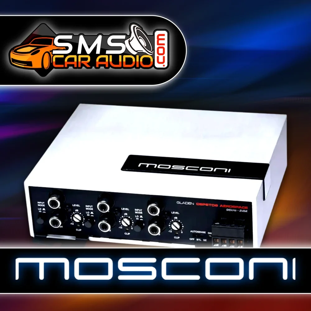 Car audio DSP processors, DSP amplifiers, controllers, and factory-integration products