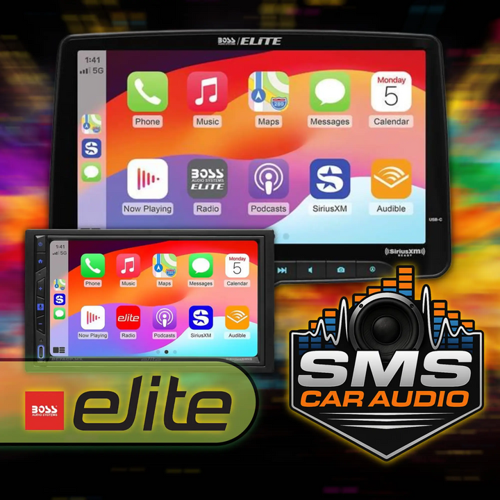 BOSS Elite CarPlay and multimedia radios
