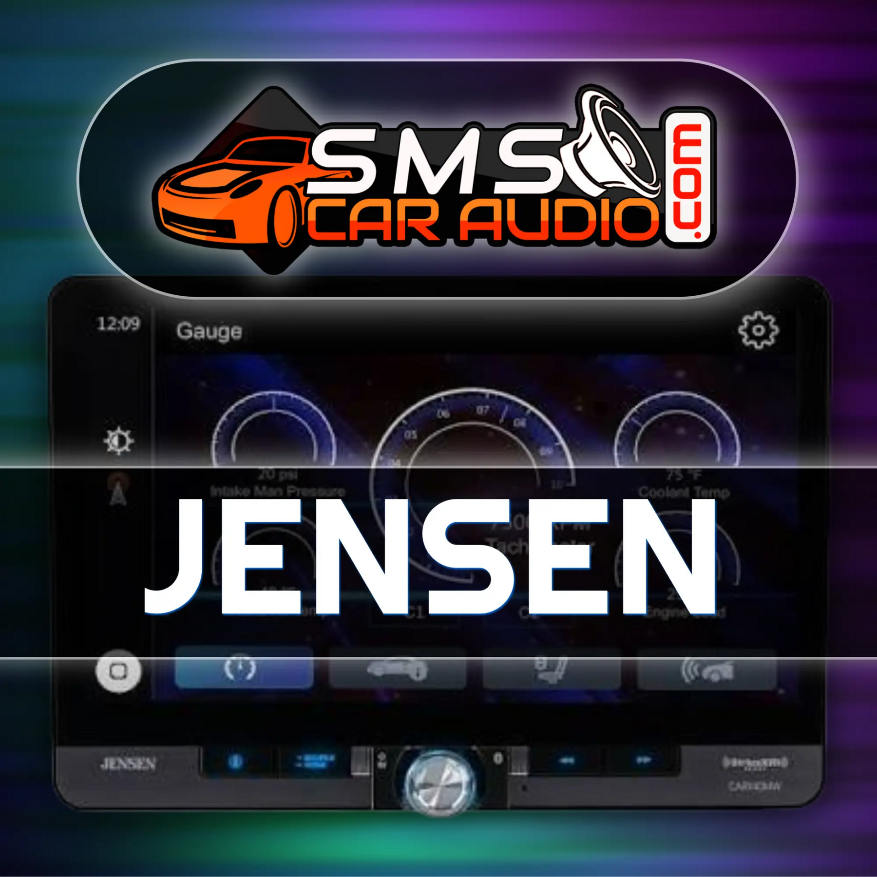 Jensen Apple CarPlay radios, multimedia receivers, and vehicle electronics
