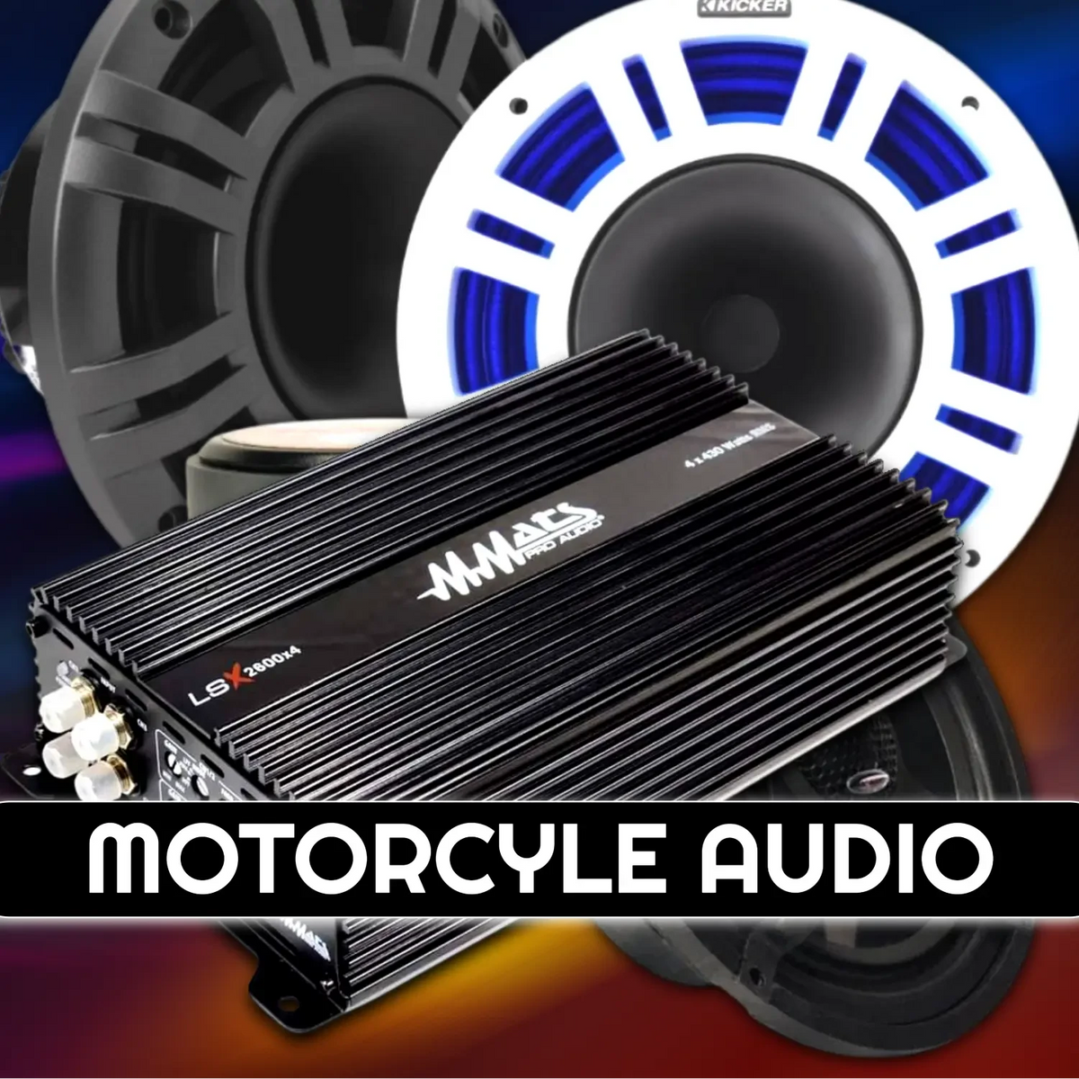 Motorcycle and Harley-Davidson audio upgrades