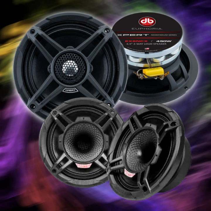 Car audio speakers and tweeters