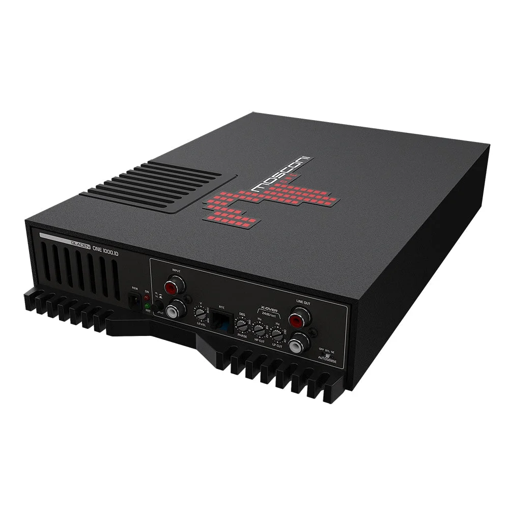 One 1|1000 Mosconi Line Class d Mono Subwoofer Amplifier