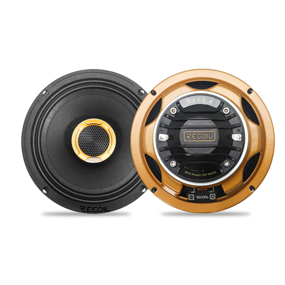 Recoil Audio PX65.4 Speakers at SMS Car Audio
