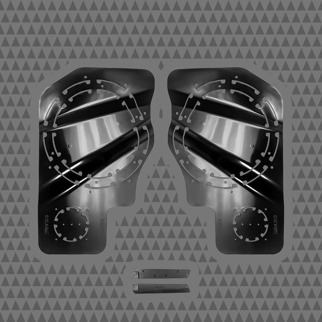 Cicada Audio 14HDRINGT 2014-2023 Harley-Davidson direct-fit saddlebag template kit