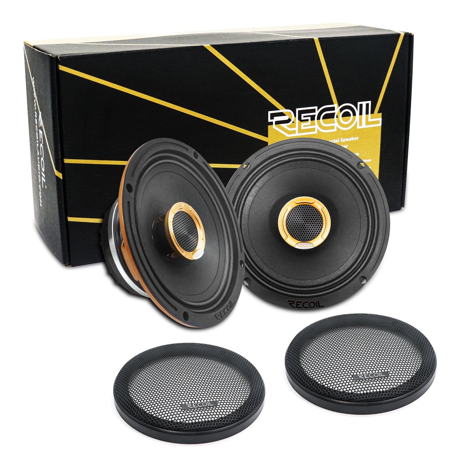 Recoil Audio PX65.4 Speakers product image at SMS Car Audio