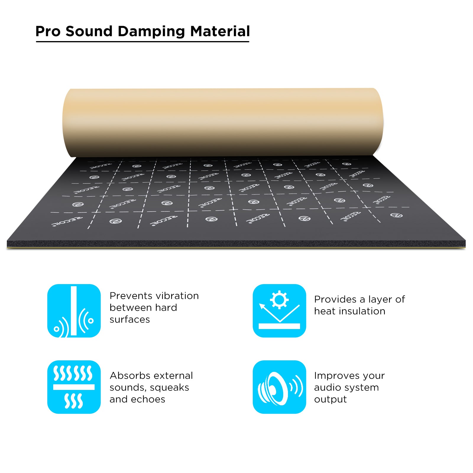 Recoil Audio DABK Tri-Layer Sound Deadening Kit
