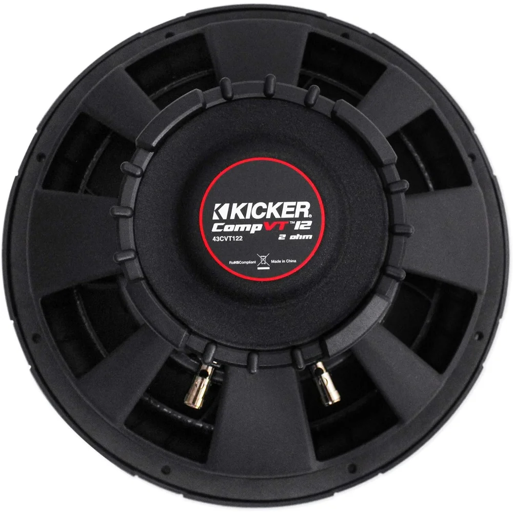 43cvt122 Kicker 12’’ Compvt Cvt Thin Profile Subwoofer