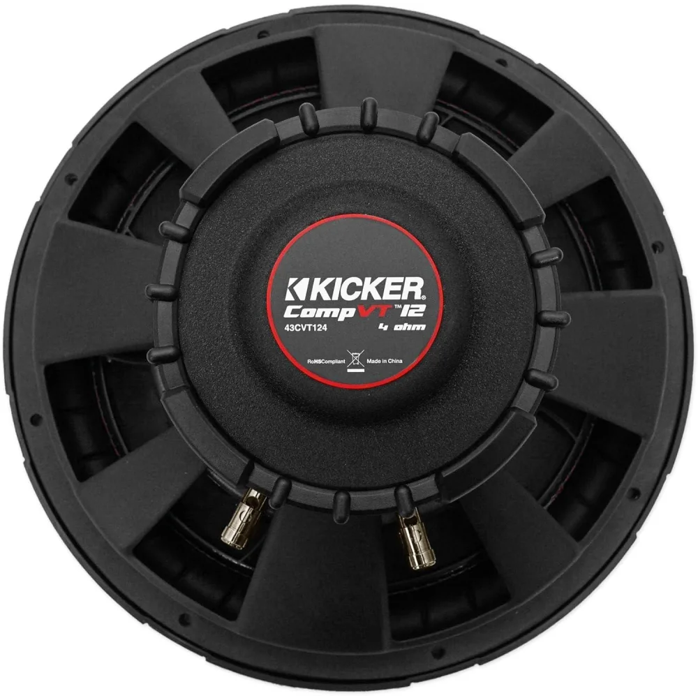 43cvt124 Kicker 12’’ Compvt Cvt Thin Profile Subwoofer