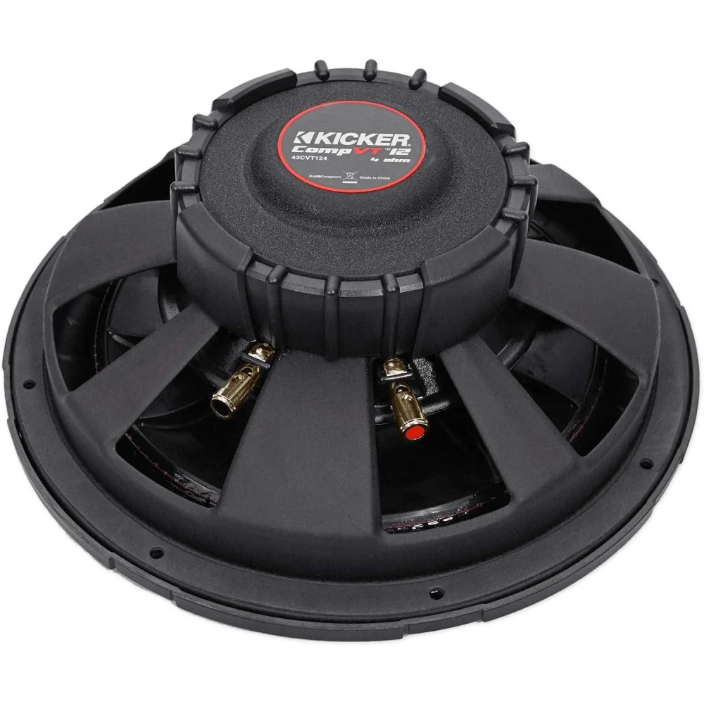 43cvt124 Kicker 12’’ Compvt Cvt Thin Profile Subwoofer