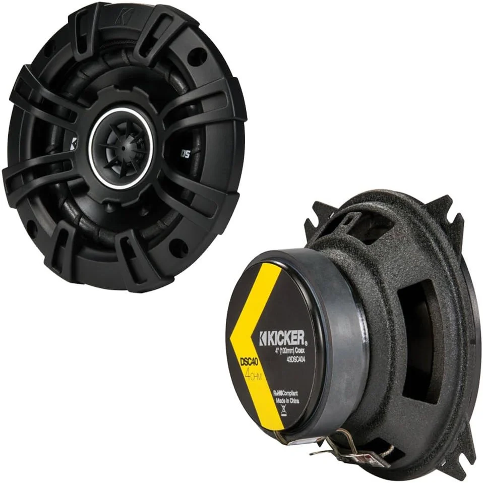 43dsc404 Kicker Ds Series 4’’ Inch Coaxial 2 Way