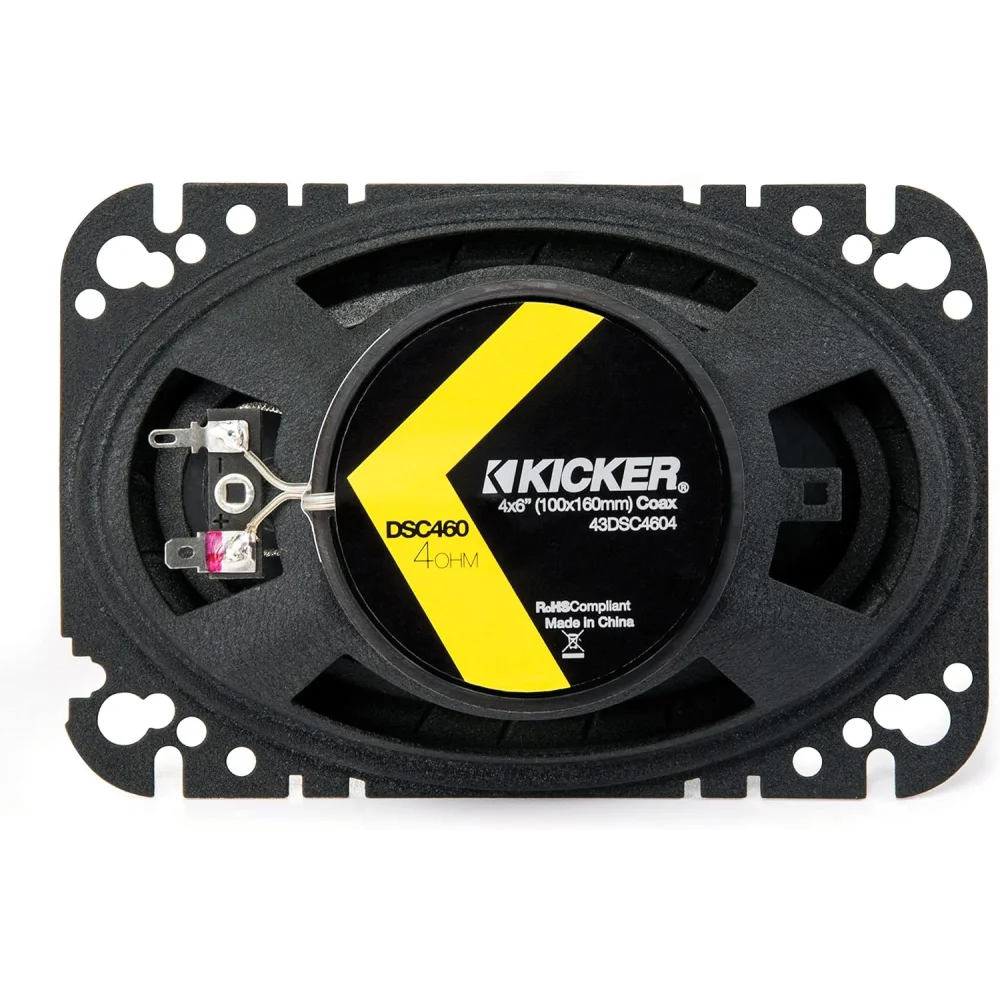 43dsc4604 Kicker Ds Series 4x6’’ Coaxial 2 Way Speakers