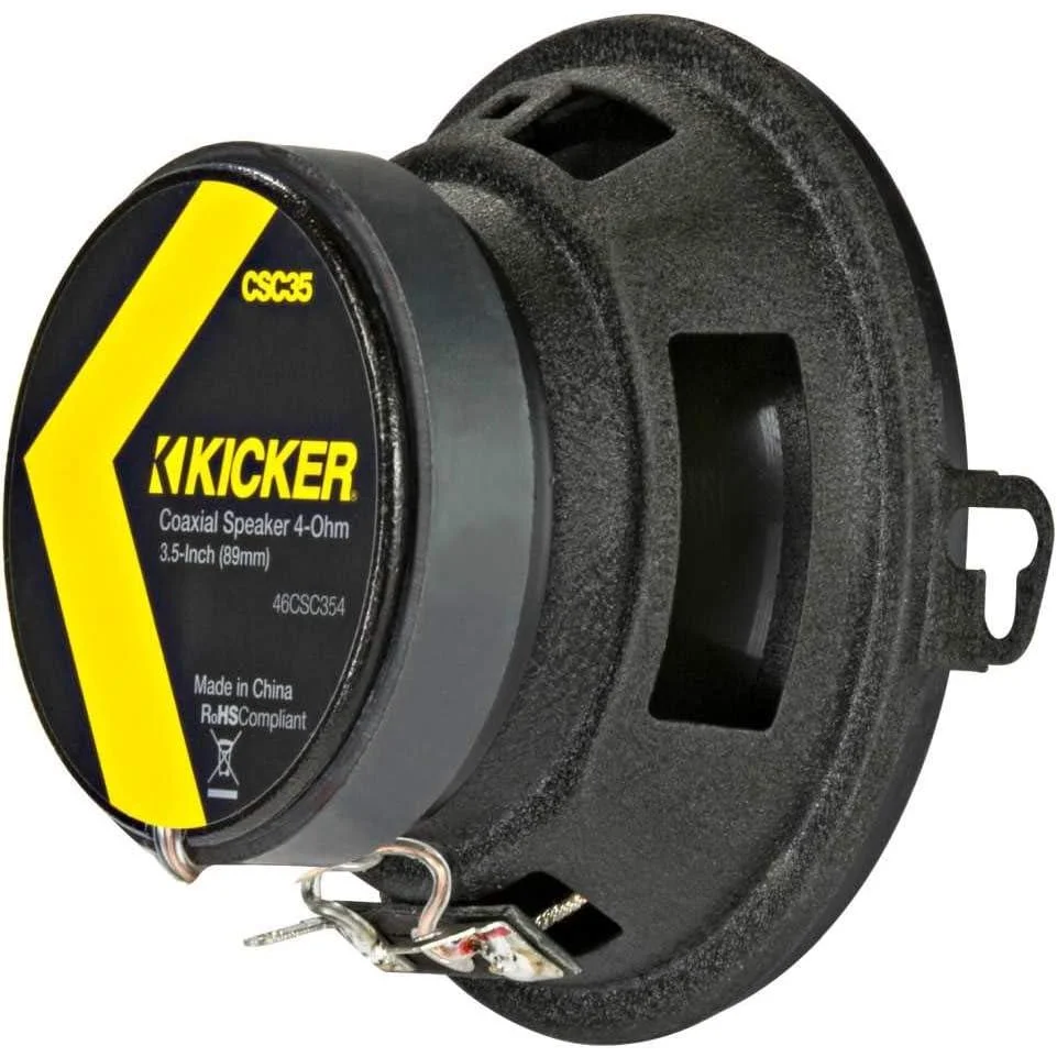 46csc354 Kicker Cs Series 3.5’’ Inch Coaxial 2 Way