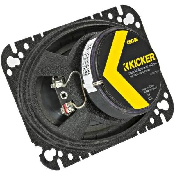 46csc464 Kicker Cs Series 4x6’’ Coaxial 2 Way Speakers