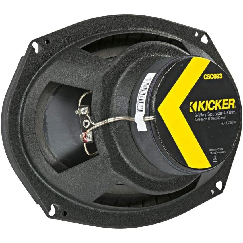 46csc684 Kicker Cs Series 6x8’’ Coaxial 2 Way Speakers