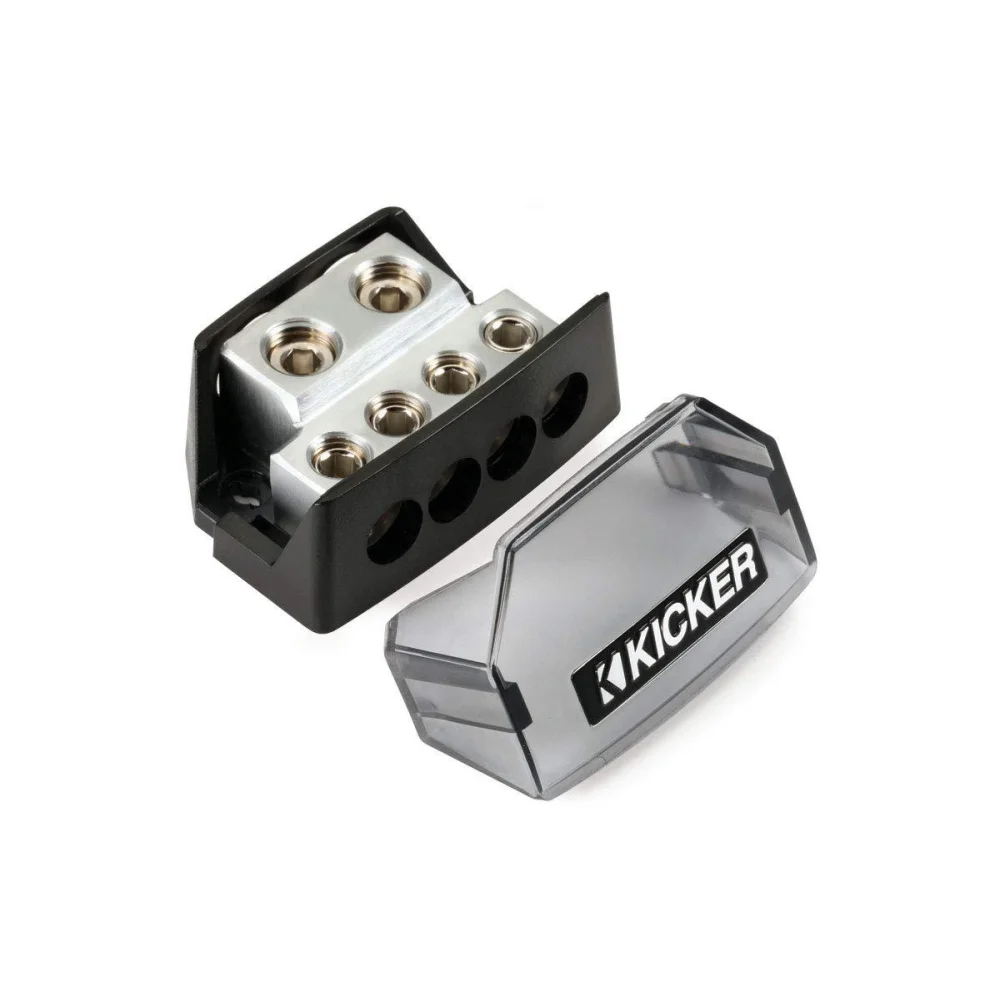 46db4 Kicker Distribution Block (2) 1-0/8awg in (4) 4/8awg