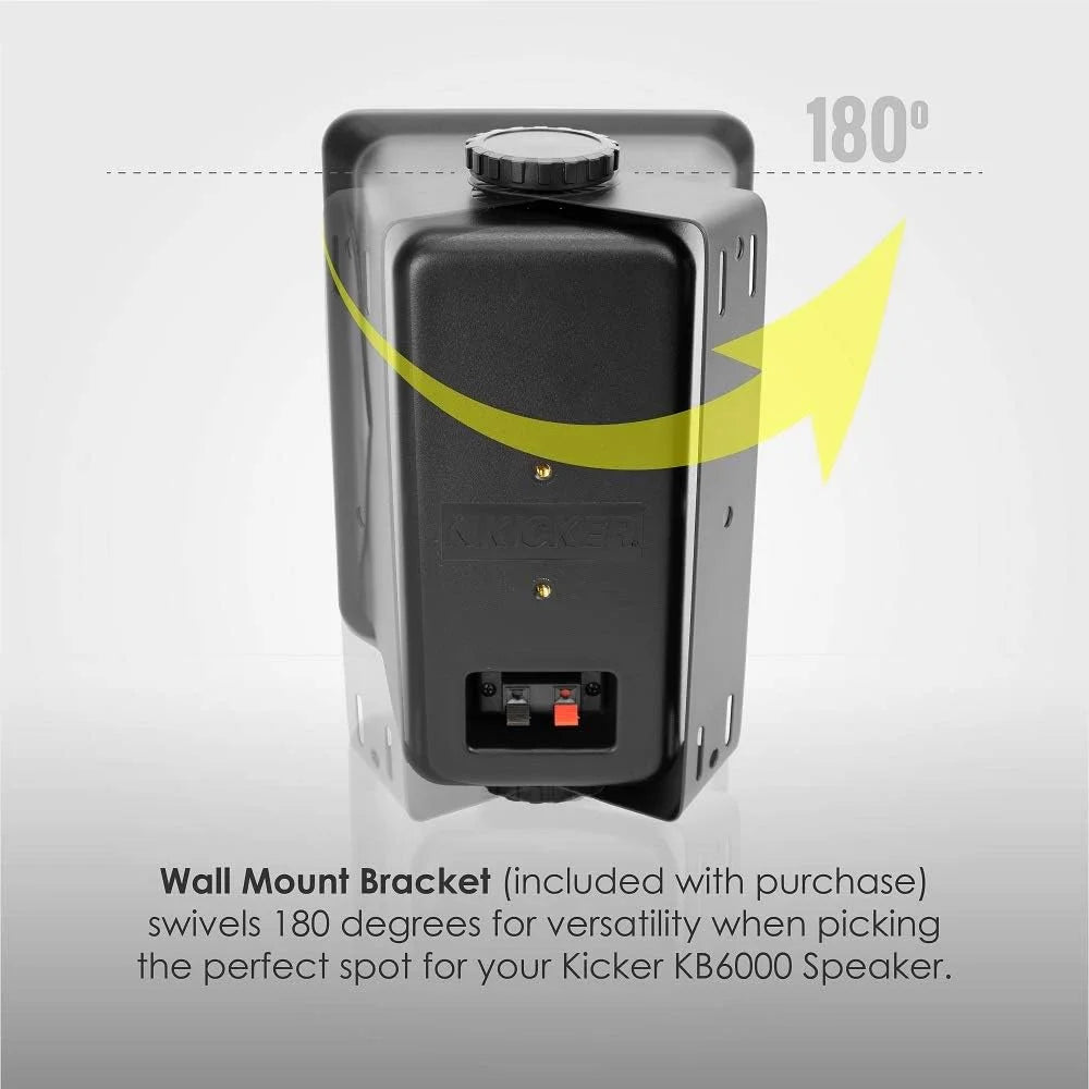 46kb6g Kicker 2-way Full Range Indoor Outdoor Weatherproof