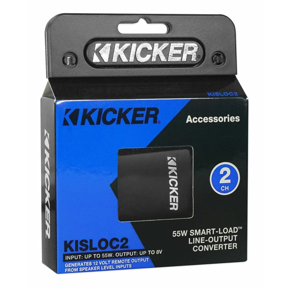 46kisloc2 Kicker Speaker Wire-to-rca Line-out Converter 2