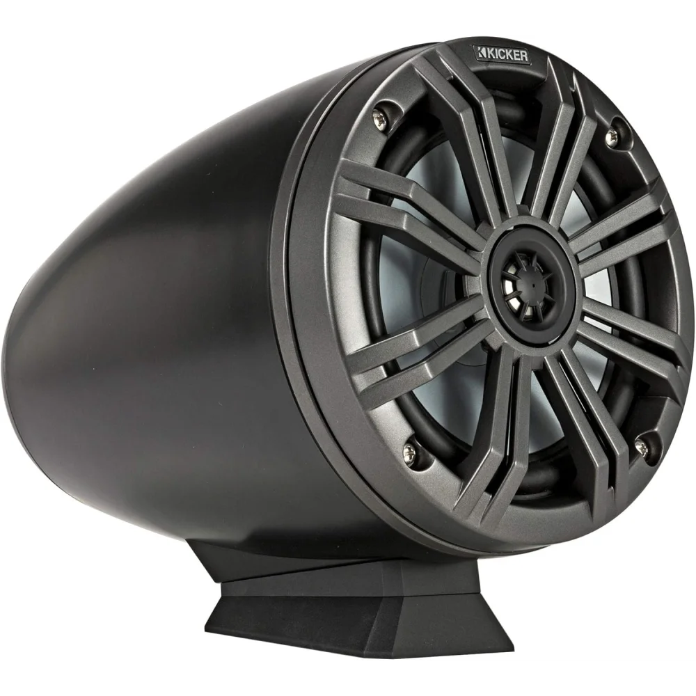 46kmfc65 Kicker Km Series 6.5’’ Black Marine Led