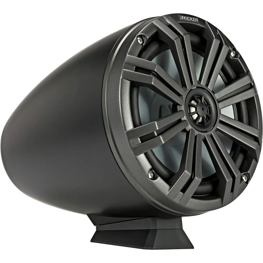 46kmfc8 Kicker Km Series 8’’ Black Marine Led Lighted