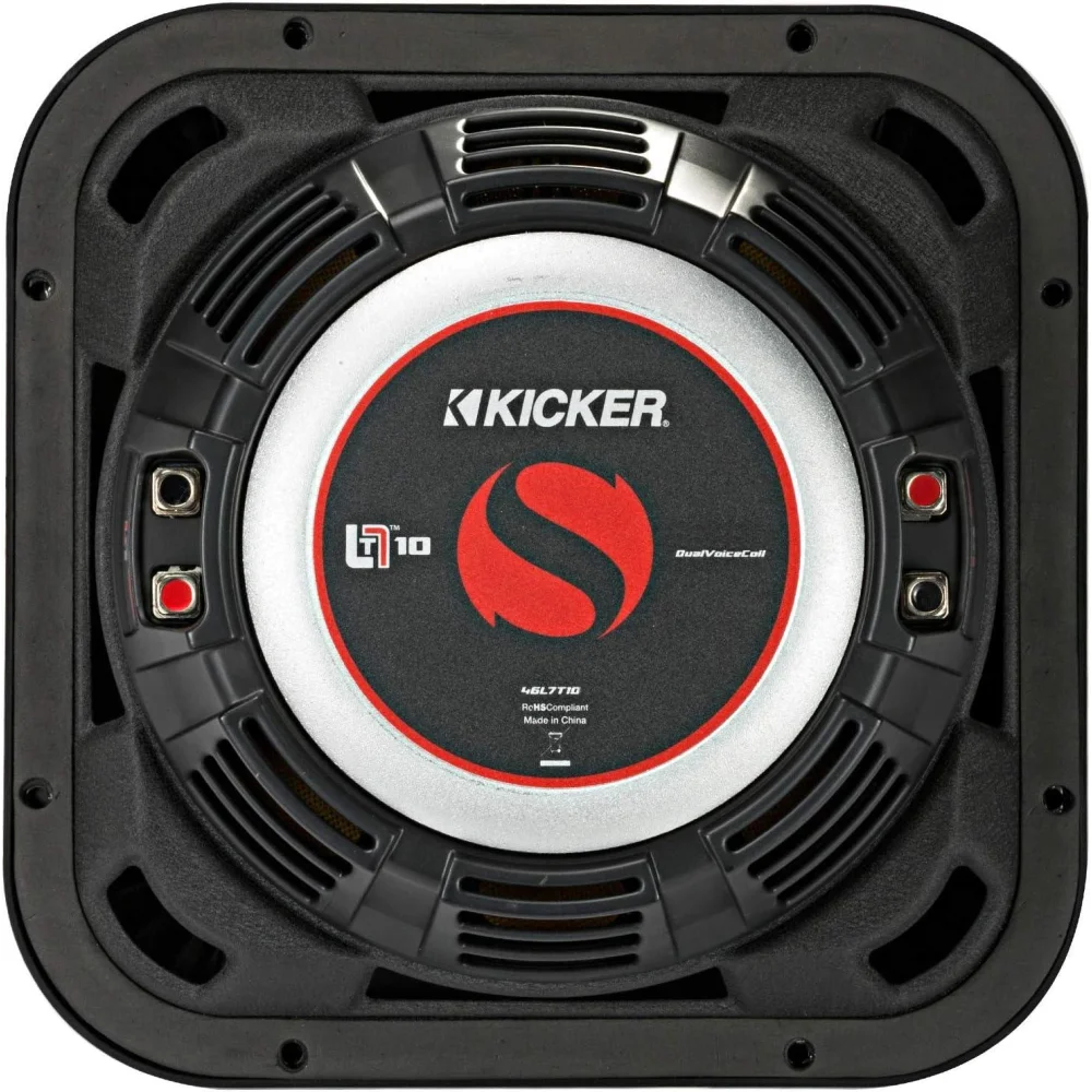 46l7t102 Kicker 10’’ L7t Thin Solo-baric Square