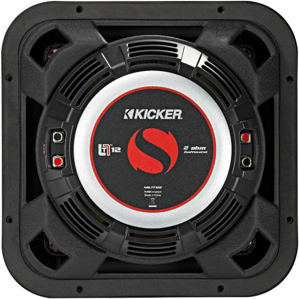 46l7t122 Kicker 12’’ L7t Thin Solo-baric Square