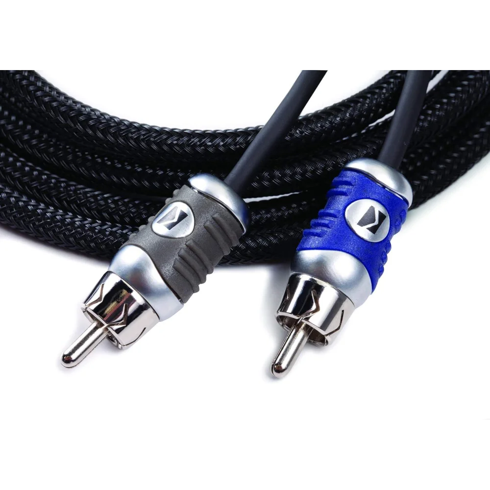 46qi21 Kicker Q-series 2-channel Rca Interconnects 1.0