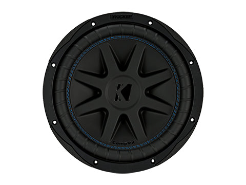 Kicker CompVX 10-inch subwoofer front view