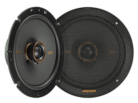KICKER 51KSC6704 KS-Series 6.75-inch coaxial speaker pair