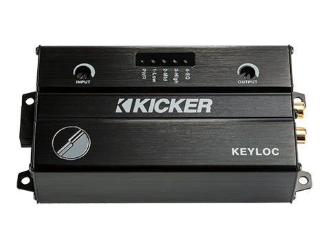 Kicker KEYLOC Smart Line-Out Converter front view | SMS Car Audio