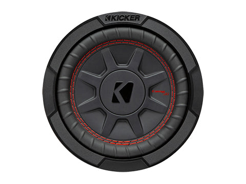 Kicker CompRT 6.75-inch shallow subwoofer front view