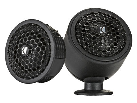 KICKER 51KST2004 KS-Series 0.75-inch silk-dome tweeter pair