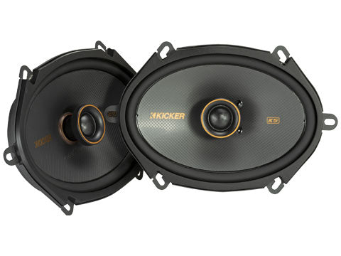 KICKER 51KSC6804 KS-Series 6x8-inch coaxial speaker pair