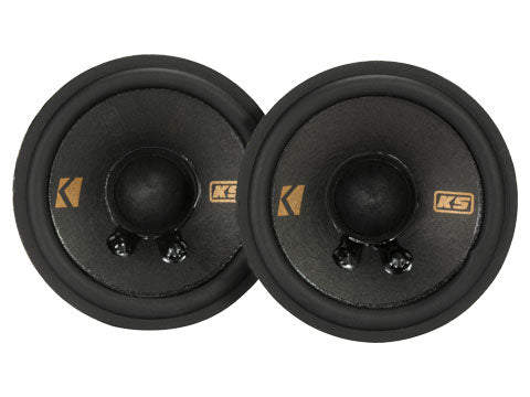 KICKER 51KSC2704 KS-Series 2.75-inch midrange-tweeter pair