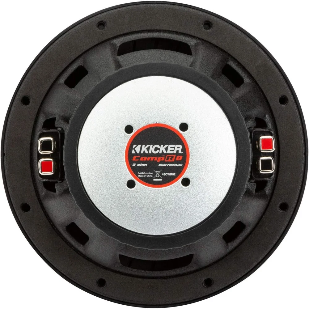 48cwr82 Kicker 8’’ Compr Subwoofer Sub 300w Rms 2 Ohm