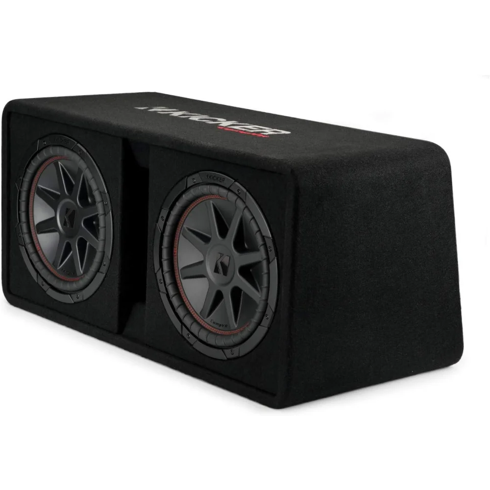 48dcvr122 Kicker 12’’ Compvr Subwoofer Dual Loaded